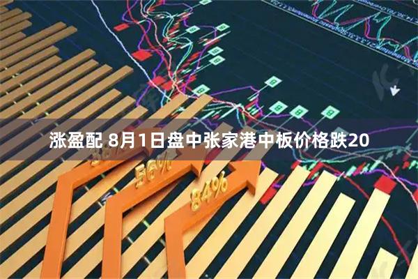 涨盈配 8月1日盘中张家港中板价格跌20