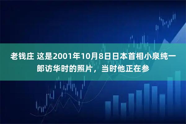 老钱庄 这是2001年10月8日日本首相小泉纯一郎访华时的照片,当时他正在参